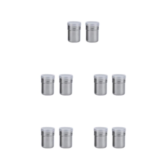 Recipiente de condimento Wosthever Acero inoxidable 5*7.5 cm 6.5*8.5 cm 6.5*11.5 cm
