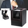 thumbnail image 3 of Watch Winder, Watch Winder Box, Single Automatic Watch Winder With Quiet Motor Wristwatch Display Case Box, 3 of 8
