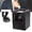 Black - US Plug, variant on Premium Single Automatic Watch Winder with Quiet Motor Wristwatch Display Case Box Carbon Fiber Leather Acrylic Glass AC Adapter Included (100-240V US Plug 9.84 in / 25 cm)