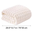 thumbnail image 3 of WZXPWT Velvet Bath Towel, 14"x30" Soft Fleece Towel, Highly Absorbent and Quick-Drying, Ideal for Shower, Pool, or Beach Use, Perfect Addition to Your Linen Collection(Beige), 3 of 6