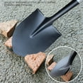 thumbnail image 4 of Shovel for Digging, Heavy Duty Shovel for Digging, 57 Inch Straight Handled Round Shovel with Non-Slip Tail Cover, Lawn and Yard Tools, Fiberglass Handle(Green), 4 of 7