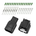 thumbnail image 1 of Conector de faro delantero de 8 pines Unique Bargains, enchufe macho hembra, terminal de cable para Honda, 1 of 6