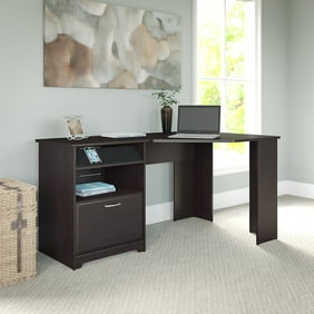 Bush Stockport Corner Computer Desk Black Walmart Com