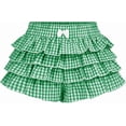 thumbnail image 6 of Gingham Narrow Ruffle Edge Trim,QZS Durable Mini Gathered Ribbon for Home,Green Portable Ruffle Pleated Lace Trim,5 Yards,1Pack, 6 of 6