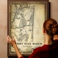 thumbnail image 6 of Sunny Isles Beach Vintage Map Prints Canvas, Florida Map Art Canvas, Canvas, Sunny Isles Beach Map City style vintage Canvas , Canvas Wall Art, Street Map Artwork Canvas, 6 of 6