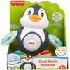Fisher-Price Linkimals Cool Beats Penguin - UK English Edition, Musical Infant Toy with Lights, motions, and Educational Songs for Infants and Toddlers, HCJ54