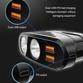 thumbnail image 4 of Guardoinrt 1/2/3/5 Safety Features Car Cigarette Lighter Adapter Easy-to-install black 1 Pc, 4 of 6