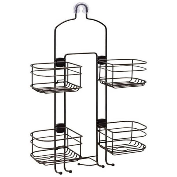 Better Homes & Gardens Expandable Hose Shower Caddy, OilRubbed Bronze