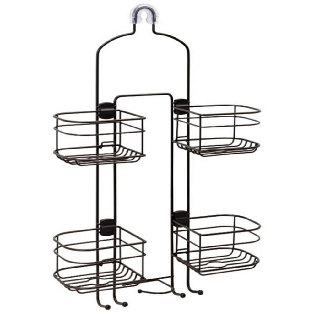 Better Homes & Gardens Expandable Hose Shower Caddy, OilRubbed Bronze