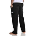 thumbnail image 3 of Pro Club Men's Heavyweight Fleece Cargo Sweatpant, Black, 5X-Large, 3 of 5