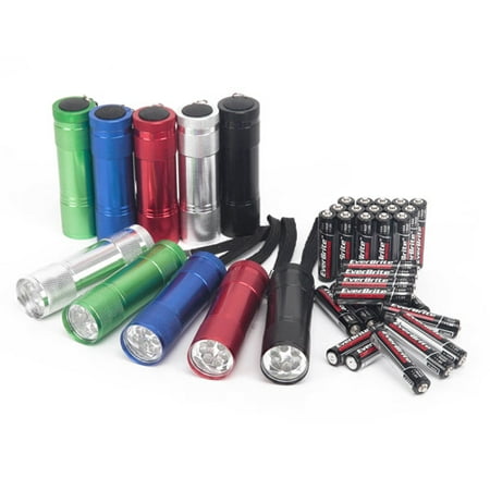 Ozark Trail Aluminum Flashlight 10-Pack