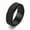 Black-12, variant on Fashionable Men's Stainless Steel Rotating Ring - 8mm Silver Chain Braided Mesh Design, Trendy Men's Ring Jewelry,Silver - Size 10