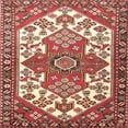 thumbnail image 1 of Ahgly Company Indoor Square Traditional Red Persian Area Rugs, 5' Square, 1 of 6