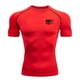 thumbnail image 2 of Ceisia Men's Tactical Flag Compression T-shirt Slim Fit Short Sleeve Round Neck High Elastic Fitness Running Tee Tops Red M Gifts, 2 of 8