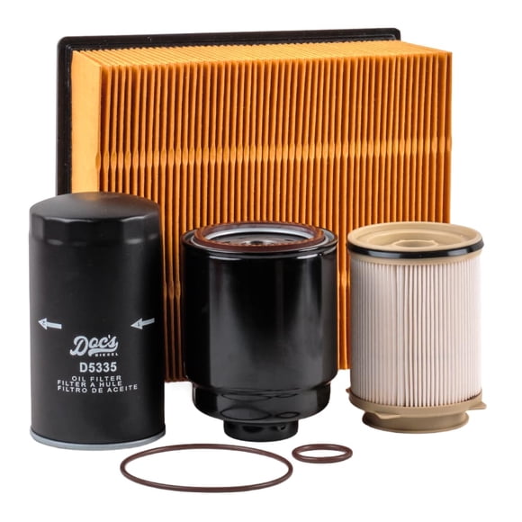 Kit combinado de filtros diésel Doc's Auto Parts para RAM 6.7L 2013-18