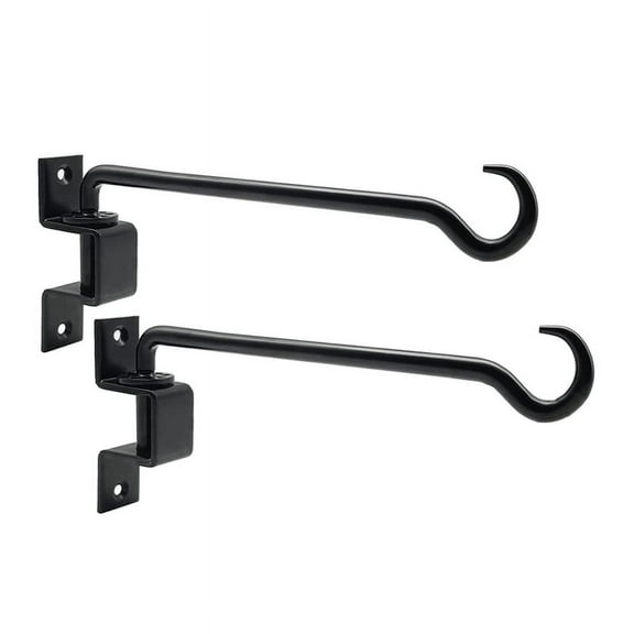 12 inch 2 Pack Swivel Plant Hangers Outdoor Heavy Duty - For Flowers