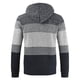 thumbnail image 2 of Sudadera con capucha para hombre, tejido de punto, sudadera, suéter, chaqueta, abrigo, para hombre, otoño e invierno, forro polar, gruesa y cálida, sudadera con capucha, cárdigan, suéter, tejido, 2 of 5