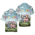 thumbnail image 3 of Happy Easter Manx American Flag Truck Bunny Ears Hawaiian Shirt Breathable Summer Unisex Merch Cat Lover Kitten Owner Gifts - 03001, 3 of 6
