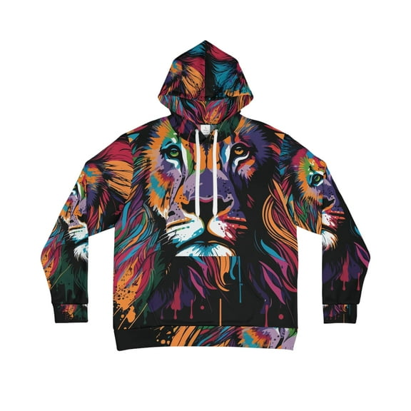 Lion Animal Print Men's Hoodie