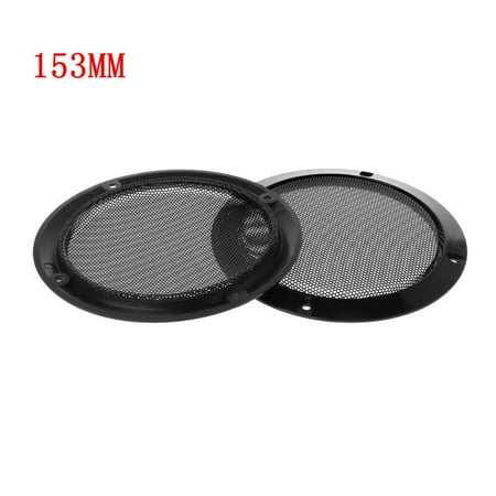 

2PCS Shatter Resistant Stereo Speaker Mesh Protective Cover Grill Covers Easy to Install Audio Parts Video Accessories