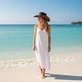 thumbnail image 7 of Jiibva Raffia Straw Panama Cowboy Hat for Women Men Summer Wide Brim Sun Hat Outdoor Hand-crocheted Breathable Beach Caps, 7 of 7