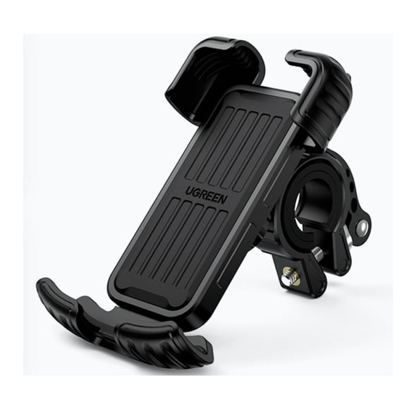 Soporte de Celular Para Manillar de Motocicleta o Bicicleta Antivibracion Protección de Clip Antideslizante Rotación 360°