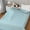 Green, variant on Summer Cool Washed Fabric Quilt | Lightweight Breathable Bed Sheet for Hot Sleepers | 140x200cm Double Size | All-Season Temperature Regulation | Machine Washable