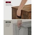 thumbnail image 4 of Shoe Rack Bench, Entryway Storage Box, Storage Chest Clothes Organizer with Large Capacity Box,  Rustic Brown, 4 of 11