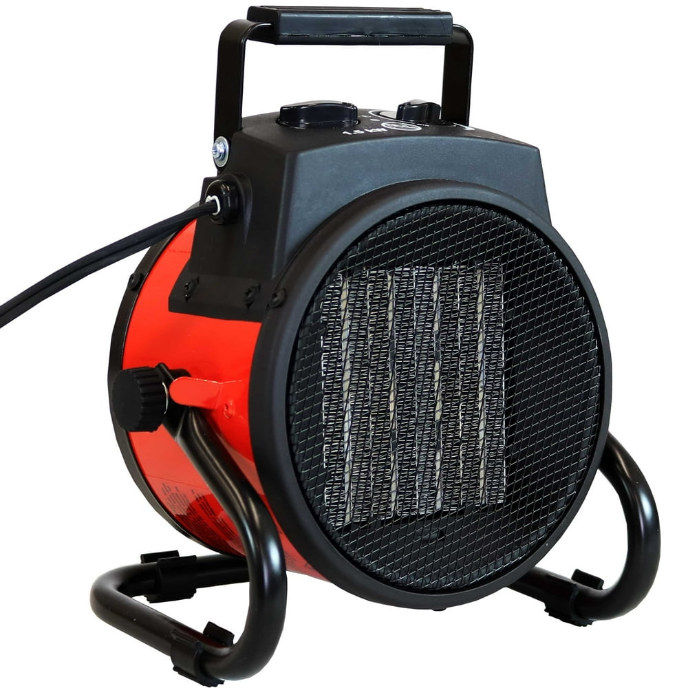 Sunnydaze Portable Ceramic Electric Space Heater with Folding Handle