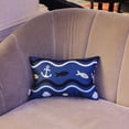 thumbnail image 4 of XNKOLMJ Patio Lounge Head Support Pillow &amp; Cushion Small Waterproof Throw Pillow with Insert &amp; Adjustable Elastic Stripe for Outdoor Furniture Recliner Chair  Sofa Lumbar Neck Att, 4 of 6