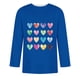 thumbnail image 4 of Camisas de Manga Larga para los Hombres Día de San Valentín Impresión Cuello Redondo Moda Casual, Mezcla de Poliéster de Lino de Algodón para Primavera Verano, 4 of 8