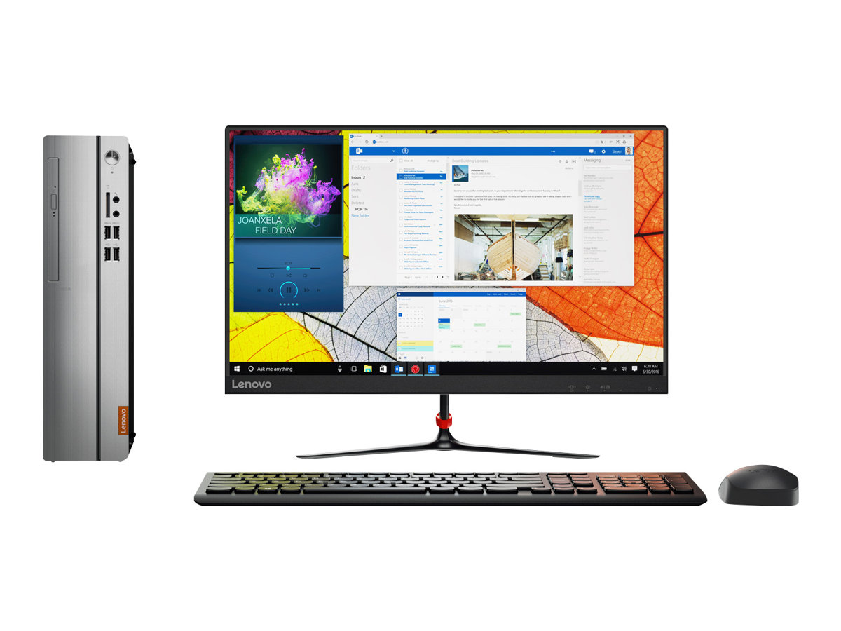 Lenovo IdeaCentre 310S-08ASR 90G90068US Desktop Computer - AMD A