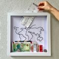 thumbnail image 4 of YAOMOBB Memory Shadow Box Large Wooden Shadow Box Smooth Edge Transparent Display Case for Travel and Table Decorations, 4 of 6