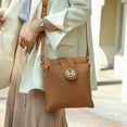 thumbnail image 6 of MKF Collection Marietta Women's Crossbody Bag, Signature Shoulder Bag Handbag by Mia K. - White, 6 of 7