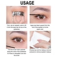 thumbnail image 5 of Waterproof Mascara & Thin Brush Mascara, Natural Slender Thick Curly Eyelash Mascara with Lightweight Three-Dimensional Definition, Black, 5 of 9
