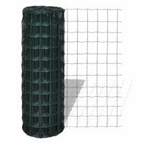 Casafoyer Euro Fence Steel 32.8ft x 3.3ft Green