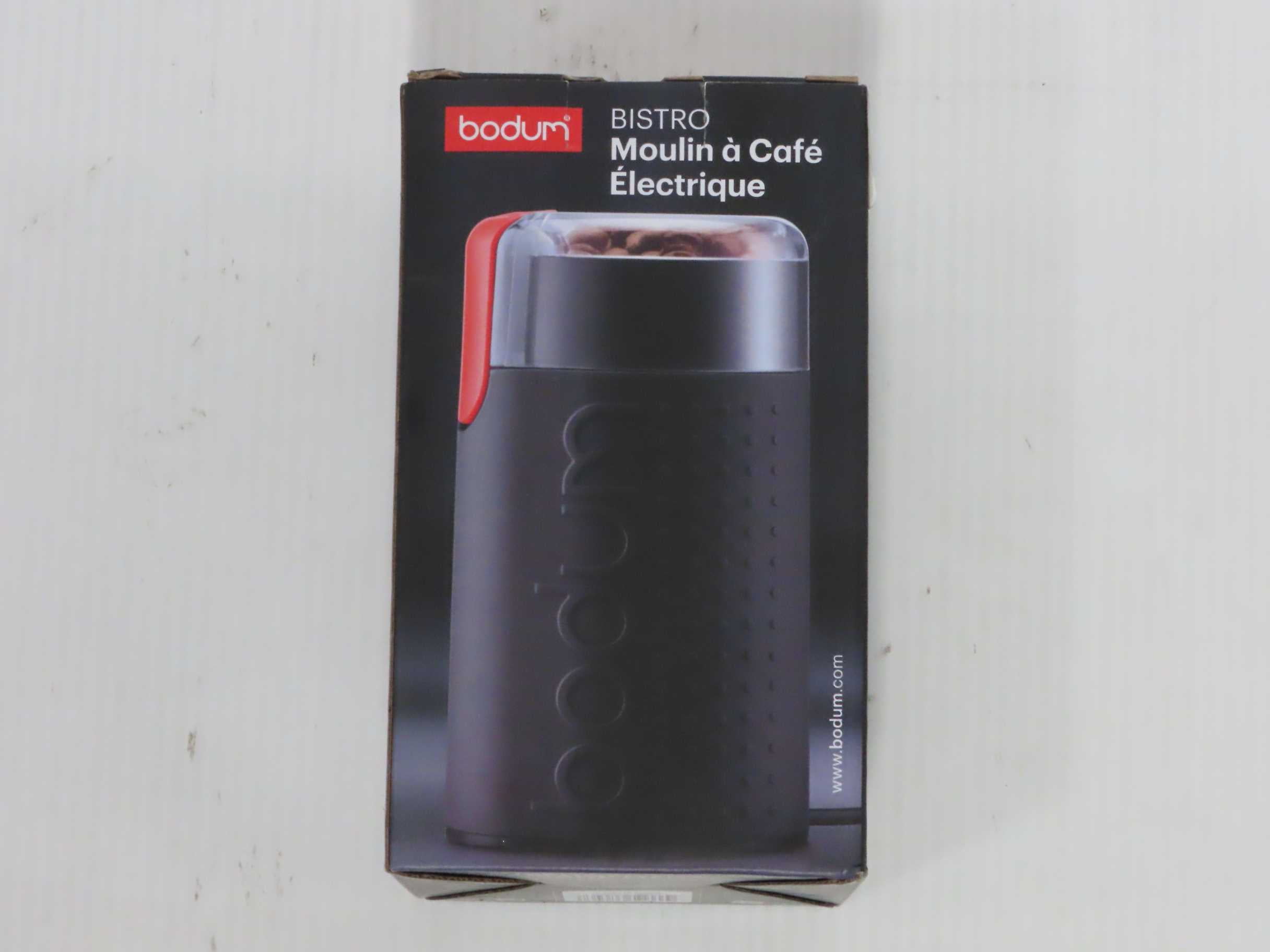 Bodum Bistro Electric Coffee Grinder, Black BrickSeek