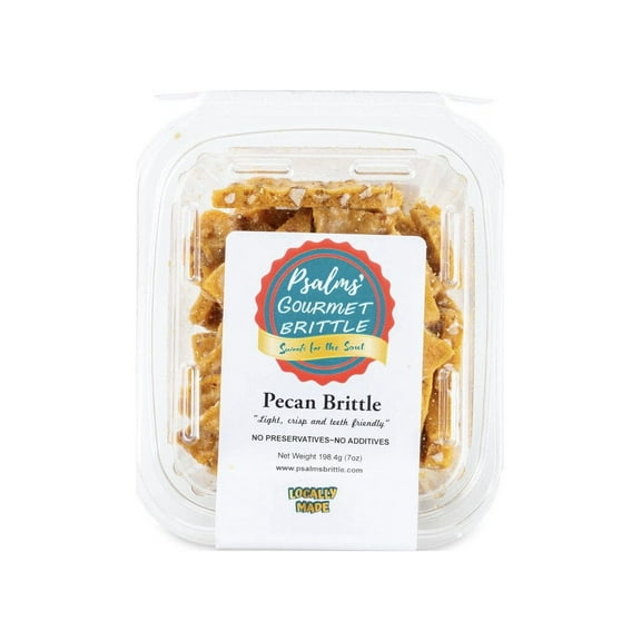 Finest Ingredients Pecan Brittle - Light, Crisp & Teeth Friendly