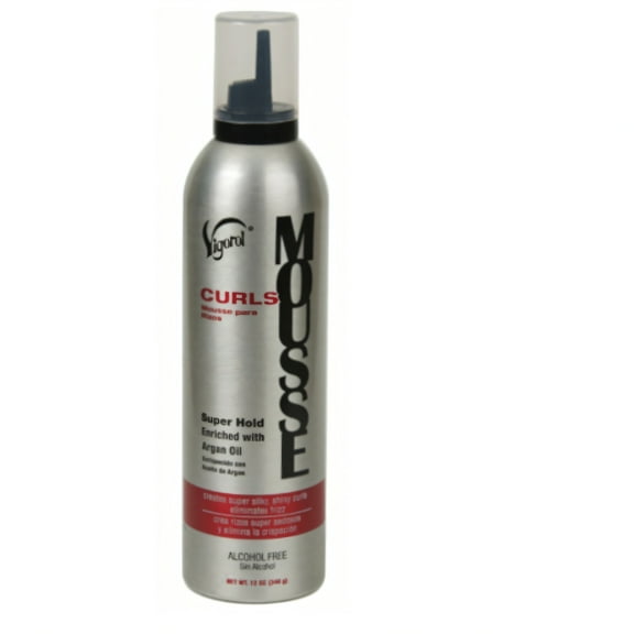 Vigorol Curls Mousse Super Hold 12 Oz