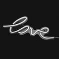 thumbnail image 4 of Transparent Panel LED Neon Light, Neon Lights, Love Shaped Pink Lights Lover For Bar Party Living Room, 4 of 8