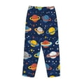 thumbnail image 5 of Balery Planets and Stars print Women's Pajama Pants,Ultra Lightweight Pjs,Lounge Pant-XX-Large, 5 of 9