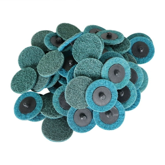 EPOTOOR 50Pcs 2" Fine Surface Conditioning Discs Roll Lock Grinder Sanding Pads