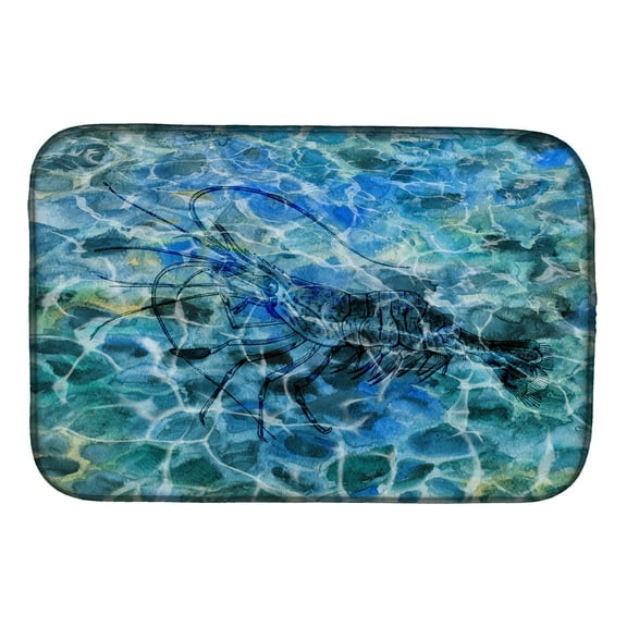 Shrimp Under water Dish Drying Mat