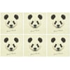 Vietsbay's Portrait of Panda Printed Linen Napkin VHN_01 Lot of 6