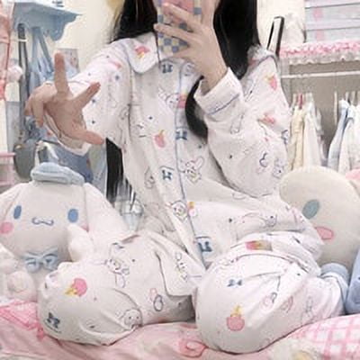 Ins Kawaii Cinnamoroll pajamas women's summer 2022 new