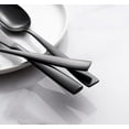 thumbnail image 4 of Black Silverware Cutlery Set,20-Piece Stainless Steel Black Flatware Utensils Service for 4,Include Knife Fork Spoon,Dishwasher Safe, 4 of 7