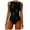 Black, variant on Womens Cute One Piece Swimsuit y2k Graffiti Abstract Print Bathing Suit High Neck Backless Monokini Swimwear