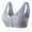 Dark Gray, variant on Aofany Plus Size Bras for Women Women Feeding Nursing Pregnant Maternity Bra Without Steel Rings Front Buckle Breastfeeding Underwear