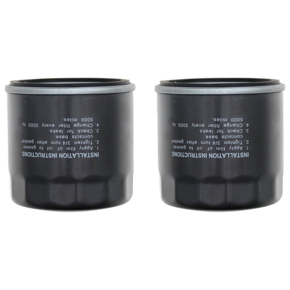 (2 PK) Oil Filter Fits Briggs and Stratton 491056 fits Kohler 52 050 02 122-0645