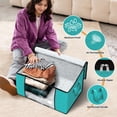 thumbnail image 4 of Bolsas de almacenamiento Fab Totes, paquete de 10 unidades de ropa, 60 litros de capacidad, color verde, 4 of 7